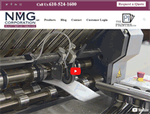 Tablet Screenshot of nmgcorp.com